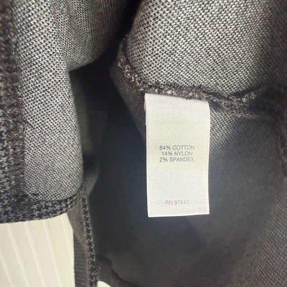 J. Jill Long Sleeve Cotton Shirt Size XS. Black and White Checkered - Picture 4 of 5